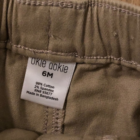 Okie Dokie|Baby girl mixed bundle lot, leopard print bodysuit & khaki pants NWT• - Picture 7 of 7